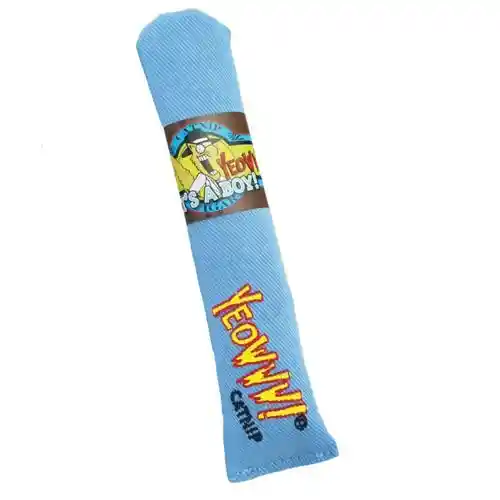 Yeowww! Cat It's a Boy Blue Catnip Cigar Toy
