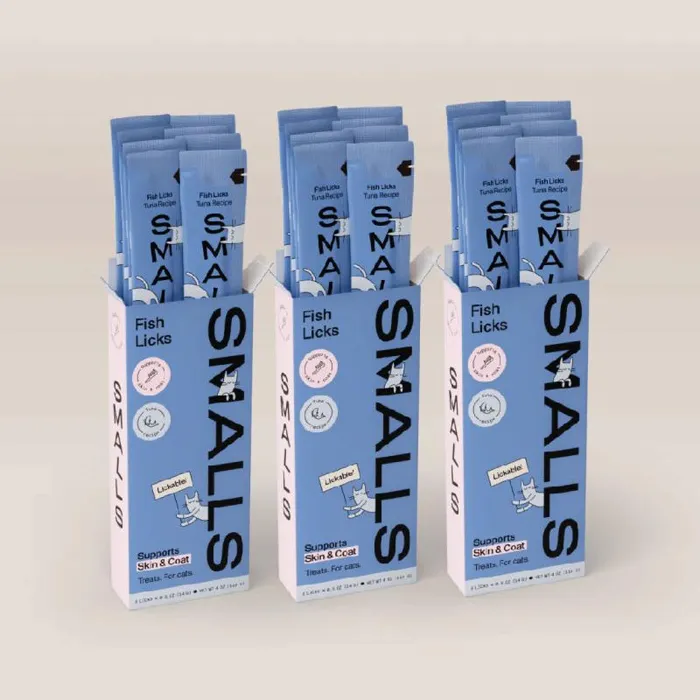 Smalls Cat Licks Skin/Coat Tuna 8pk