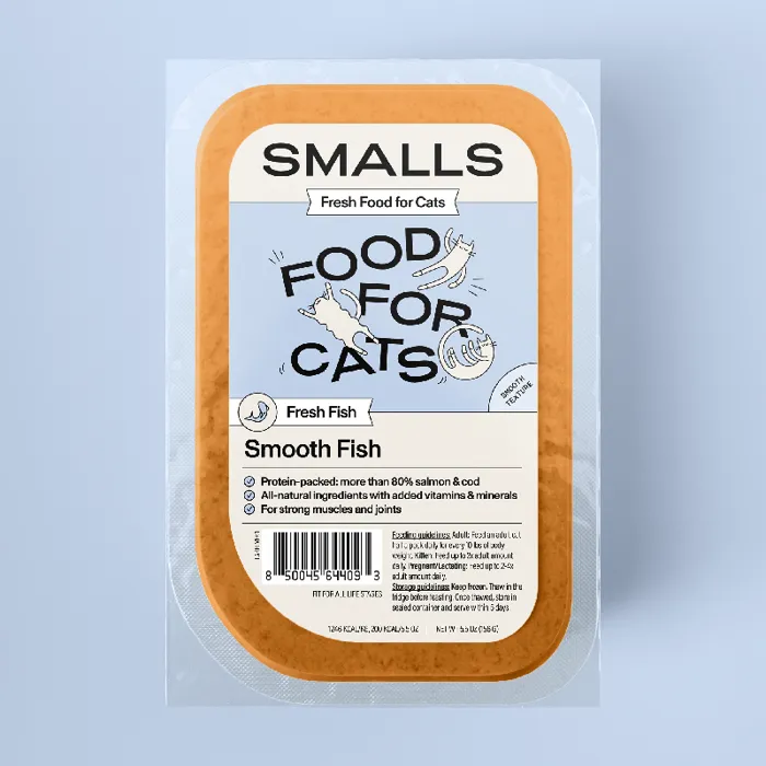 Smalls Cat Frz Smooth Fish 5.5oz