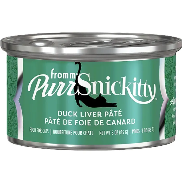Fromm C Purrsnickitty Can Pate Duck Liver 3oz