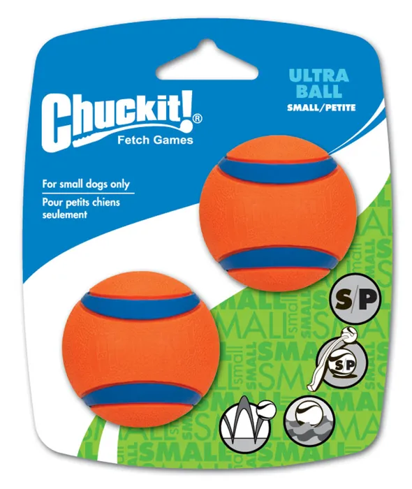 Chuckit Ultra Rubber Ball Small 2-pk