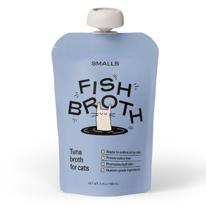 Smalls Cat Broth Fish 5oz