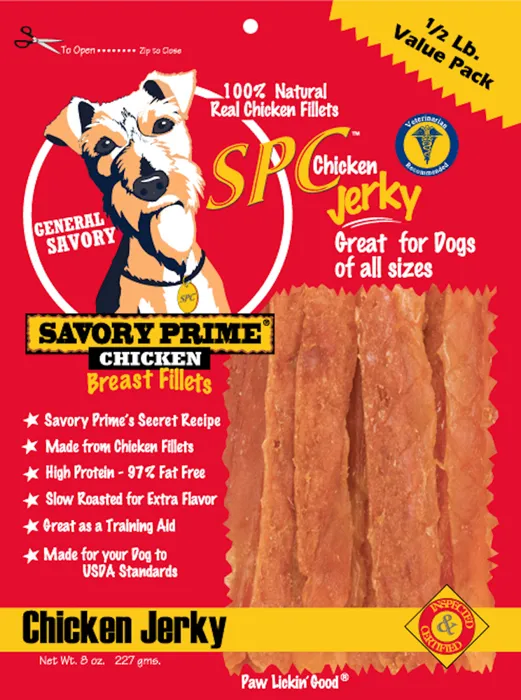 Treat Natural Chiken Jerky 8 Oz