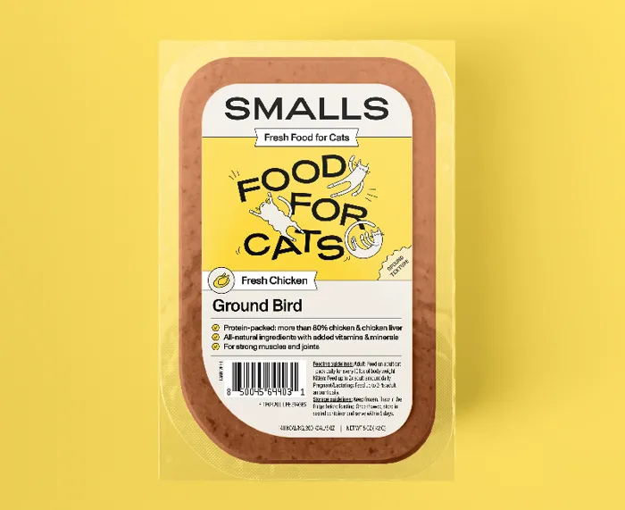 Smalls Cat Frz Ground Bird Ckn 5oz