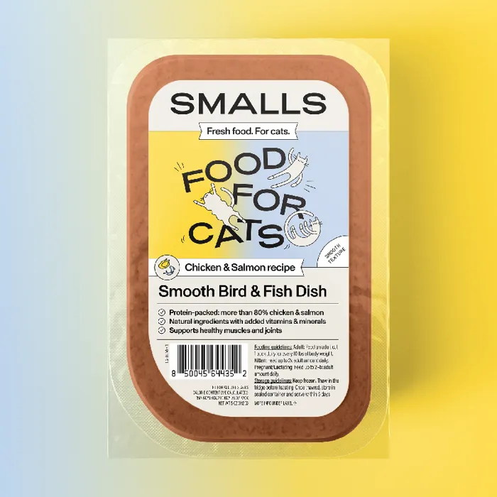 Smalls Cat Frz Smooth Bird/Fish 5oz